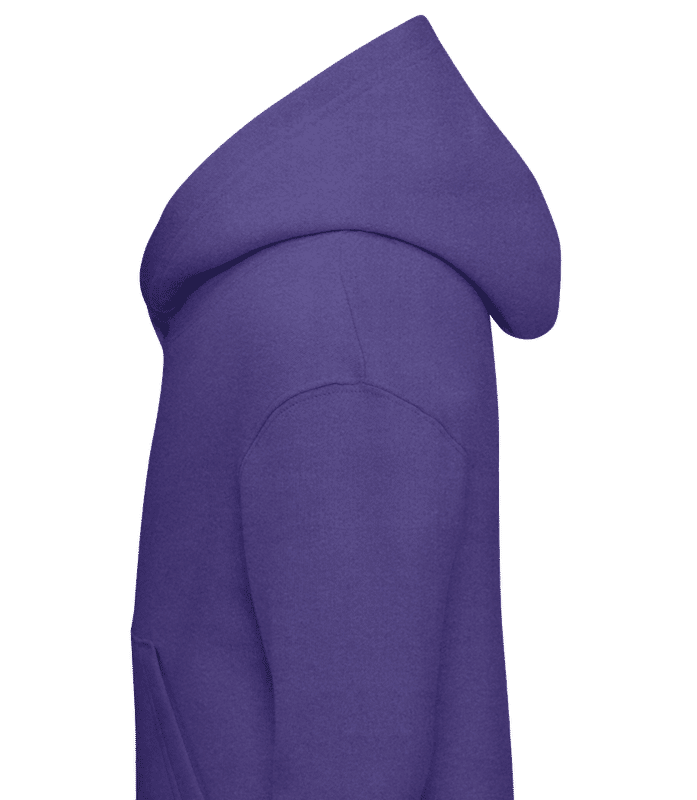 Aperçu: Sweat à capuche standard pour enfant - Pourpre - Gauche