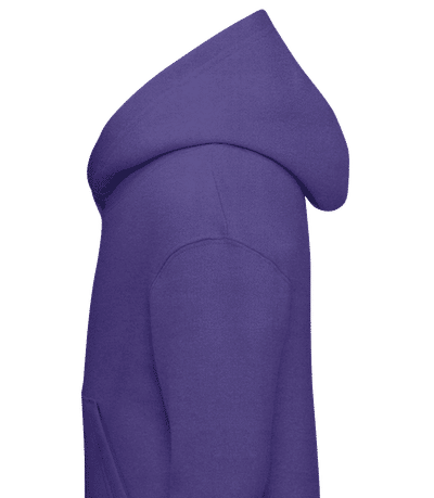 Sweat à capuche standard pour enfant - Pourpre - Gauche