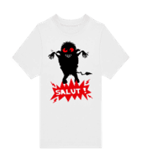 Salut - T-shirt homme B&C - Blanc - Devant