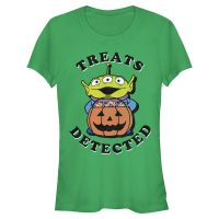 Disney - Toy Story - Aliens Treats Detected - Halloween - Femme T-shirt - Vert irlandais - Devant