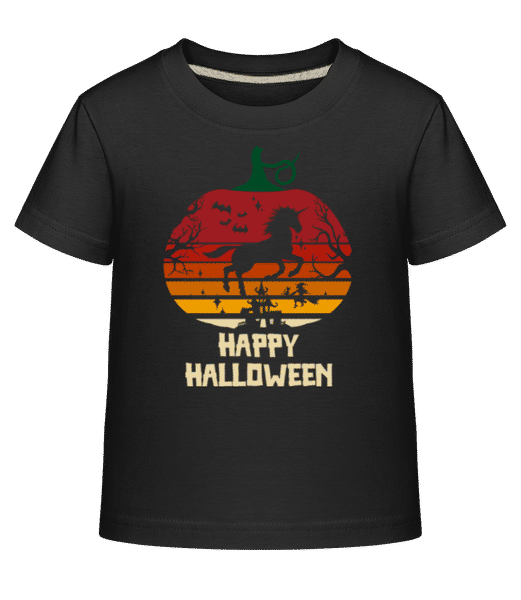 Aperçu: Happy Halloween - T-shirt shirtinator Enfant - Noir - Devant