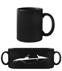 'Honda S660' Silhouette · Schwarze Tasse