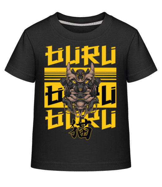 Aperçu: Buru Mecha - T-shirt shirtinator Enfant - Noir - Devant