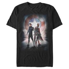 Marvel - Falcon et le soldat de l'hiver - Photo de groupe Team Poster - Homme T-shirt