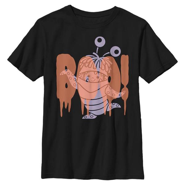 Preview: Pixar - Monsters - Boo Spooky - Kids T-Shirt - Black - Front