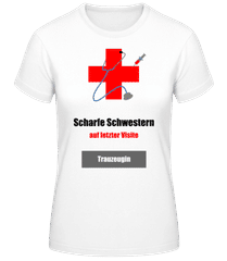 Scharfe Schwestern Trauzeugin 2 · Frauen Basic T-Shirt