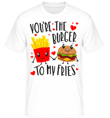 Burger To My Fries ·  T-Shirt Shirtinator homme