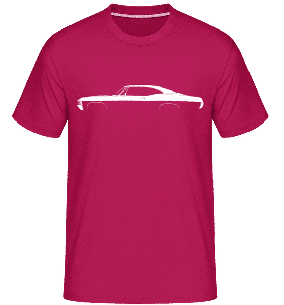 Preview: 'Chevrolet Impala SS 1967' Silhouette - Shirtinator Men's T-Shirt - Magenta - Front
