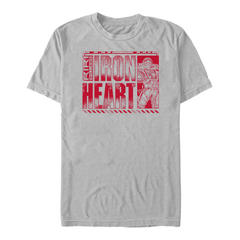 Marvel - Panthère noire Wakanda pour toujours - Iron Heart Stamp - Homme T-shirt