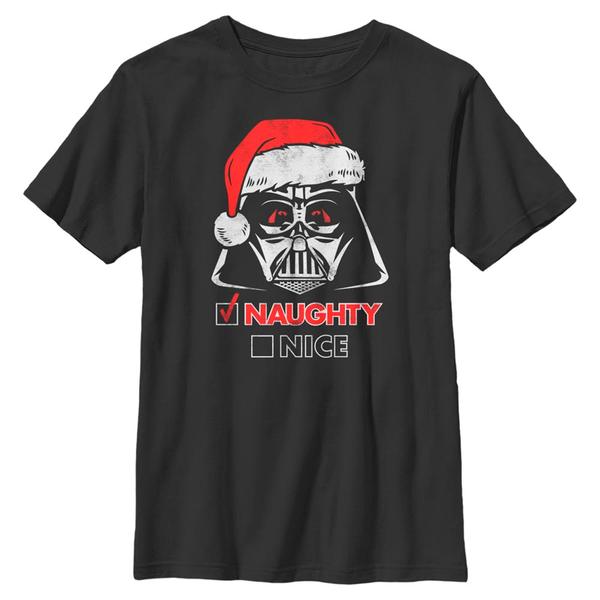 Aperçu: Star Wars - Darth Vader Holiday Spirit - Christmas - Enfant T-shirt - Noir - Devant
