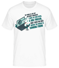 My Mind Like My Internet Browser · Männer Basic T-Shirt