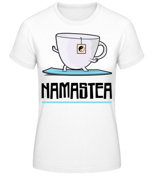 Aperçu: Namastea - T-shirt standard Femme - Blanc - Devant