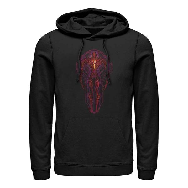 Aperçu: Marvel - Eternals - Celestial Stained Glass - Unisex Sweat à capuche - Noir - Devant