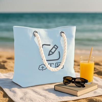 Beach Bag - Light blue