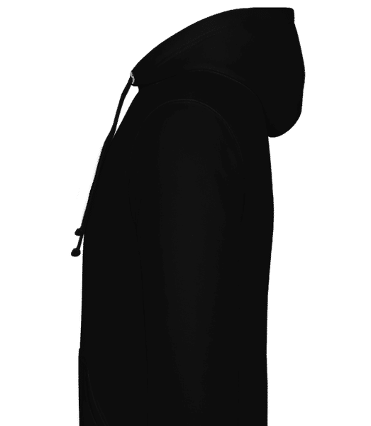 Drapeau mûré France - Sweat à capuche Homme - Noir - Gauche