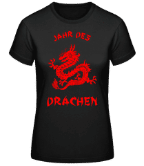Chinesisches Zeichen Jahr Des Drachen · Frauen Basic T-Shirt
