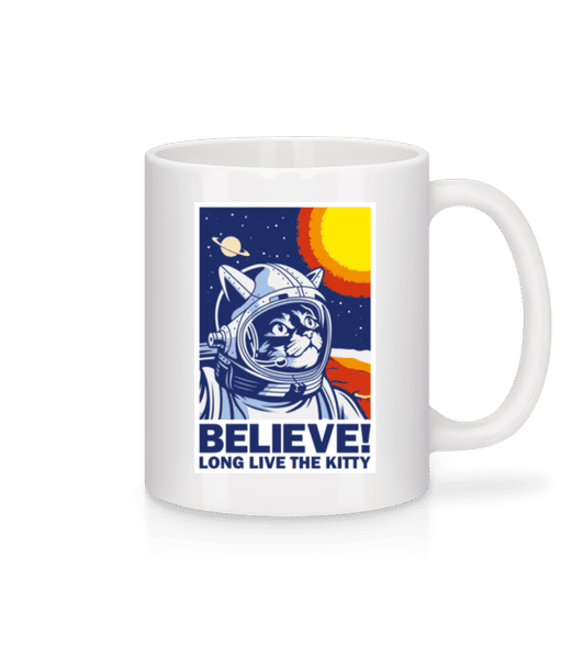 Aperçu: Believe - Mug en céramique blanc - Blanc - Devant