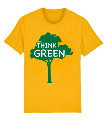 Think Green - Camiseta bio hombre Stanley Stella 2.0 - Amarillo - delante