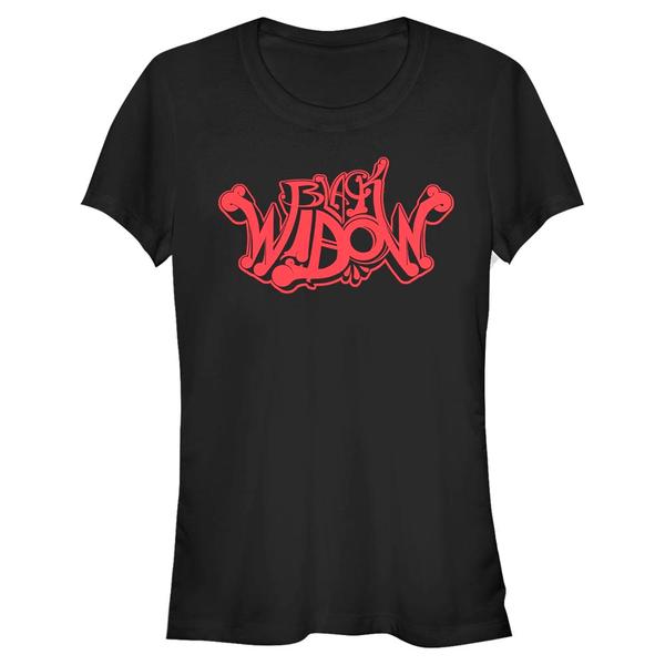Aperçu: Marvel - Avengers - Black Widow Street Widow - Femme T-shirt - Noir - Devant