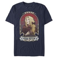Netflix - Castlevania - Lisa Tepes Lisa Nouveau - Christmas - Men's T-Shirt - Navy - Front