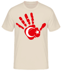 Hand Turkey · Men's B&C T-Shirt