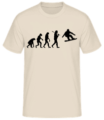 Evolution Of Snowboarding · Camiseta básica para hombre