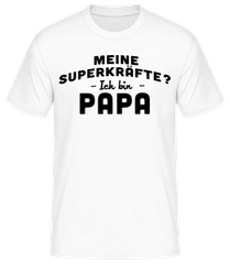 Superkräfte Papa · Männer Basic T-Shirt