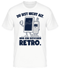 Nicht Alt Bisschen Retro · Männer Basic T-Shirt