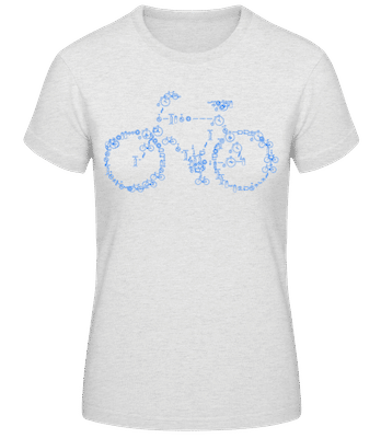 Bicycle From Bicycles - Women's Basic T-Shirt - Heather grey - Front