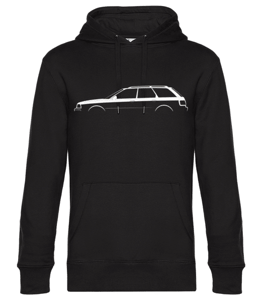 'Audi RS2 Avant' Silhouette - Sweat à capuche premium Unisexe - Noir - Devant