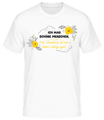 Ich Mag Schöne Menschen · Männer T-Shirt B&C