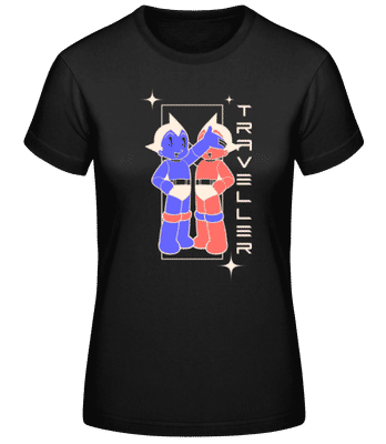 Traveller - Women's Basic T-Shirt - Black - Front