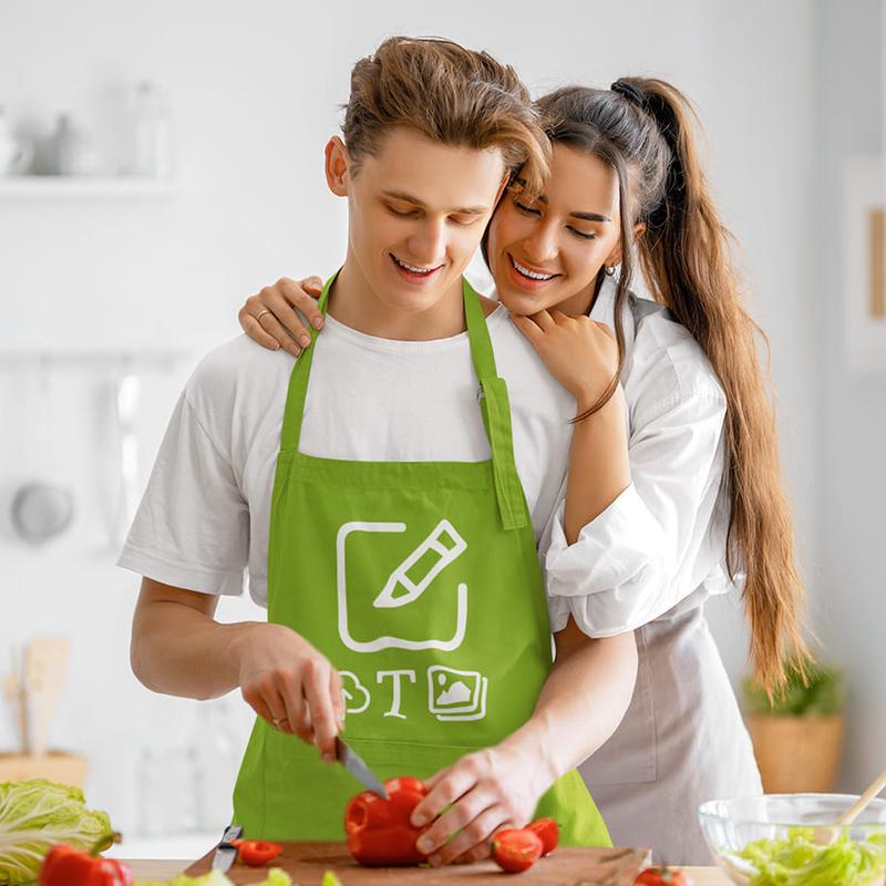 Vorschau: Standard Kochschürze - Lime