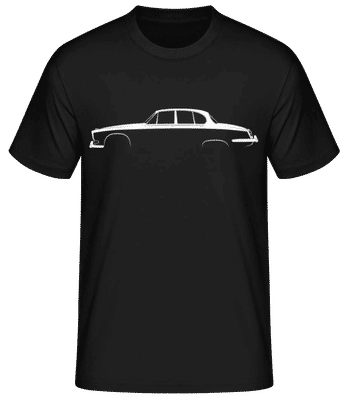 'Jaguar 420' Silhouette - Men's Basic T-Shirt - Black - Front