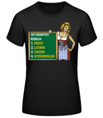 Oktoberfest Regeln · Frauen Basic T-Shirt