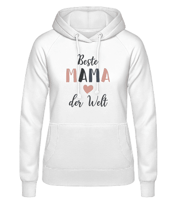 Beste Mama Der Welt - Frauen Hoodie - Weiß - Vorne