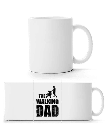 The Walking Dad - Mug panorama - Blanc - Devant
