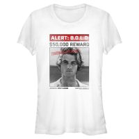 Netflix - Outer Banks - John B Wanted Poster - Mujeres Camiseta - Blanco - delante