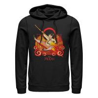 Disney - Mulan - Mulan Raging Fire - Unisex Hoodie - Black - Front