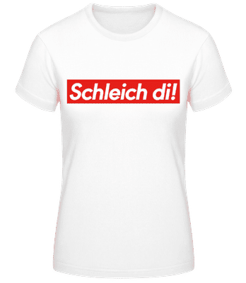 Schleich Di! - Frauen T-Shirt B&C - Weiß - Vorne