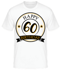 Happy Birthday 60 · Camiseta para hombre B&C