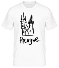 Prag Zeichen Schwarz · Männer T-Shirt B&C
