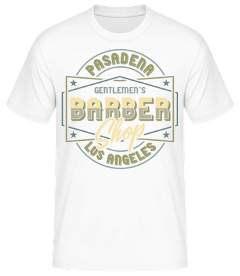 Barber Shop - T-shirt standard Homme - Blanc - Devant