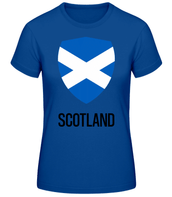 Scotland - T-shirt standard Femme - Bleu royal - Devant