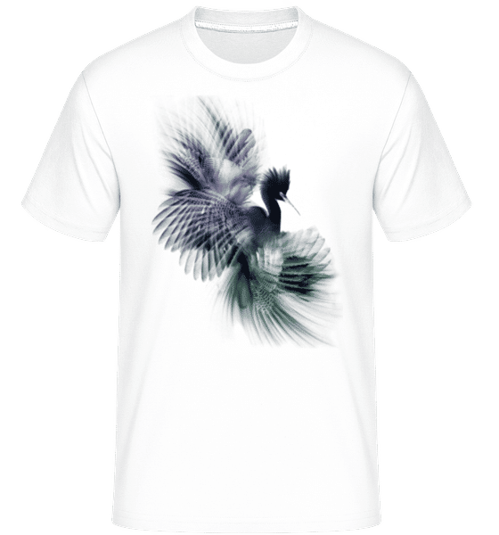Aperçu: Oiseau Fantastique -  T-Shirt Shirtinator homme - Blanc - Devant