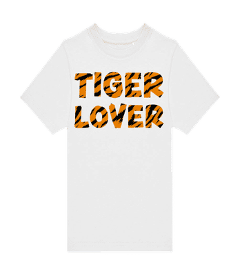 Tiger Lover - T-shirt homme B&C - Blanc - Devant