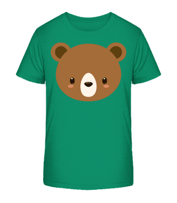 Ours Comic - T-shirt bio Enfant Stanley Stella 2.0 - Vert - Devant