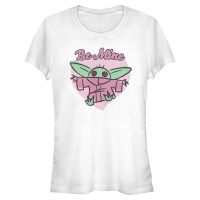 Star Wars - The Mandalorian - The Child Be mine Groku - Día de San Valentín - Mujeres Camiseta - Blanco - delante
