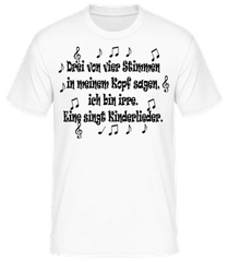 Die Stimmen In Meinem Kopf · Männer T-Shirt B&C