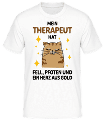 Therapeut Hat Fell Und Pfoten · Männer Basic T-Shirt